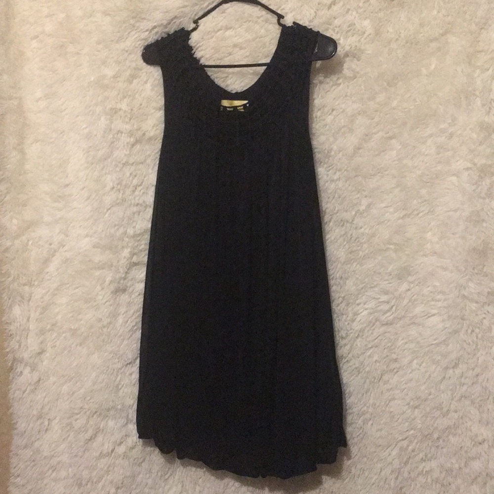 Tian Hu Black Dress- Size Small